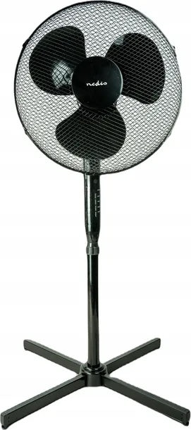 Floor Fan 44cm Remote Control, Oscillation Timer 7,5h 3 Gears Silent Windmill Manufacturer code NED CZAR