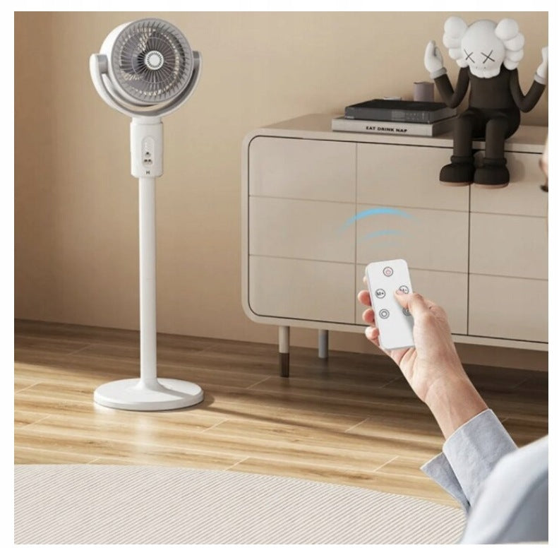 Floor Fan F1 WIRELESS WINDMILL ADJUSTABLE white Manufacturer code WENTYLATOR STOJĄCY BEZPRZEWODOWY TKN-F1