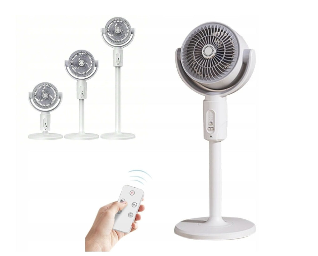 Floor Fan F1 WIRELESS WINDMILL ADJUSTABLE white Packaging status original