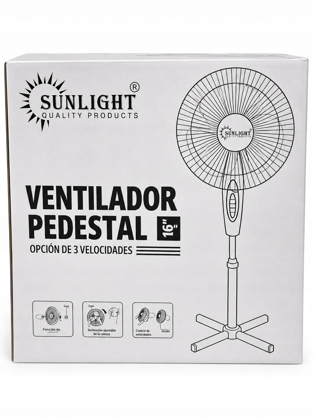 Floor Fan Sunlight Standing Fan ROOM SUNLIGHT white Manufacturer code Wentylator stojący POKOJOWY SUNLIGHT
