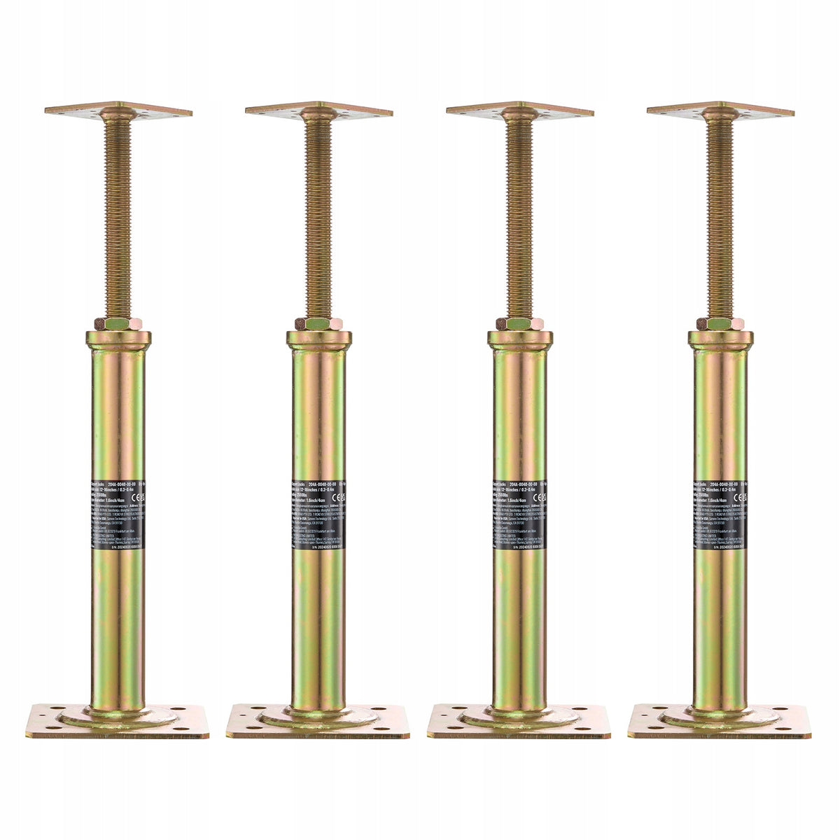 Floor Lift 4Pcs Maximum Load 1134KG Solid Support Minimum lifting height 2946 mm