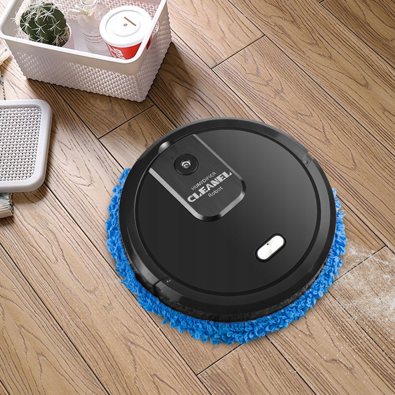 Floor Mop, Smart Cleaning Robot, Wet/Dry Floor Mop, 60-minute battery life Packaging status original
