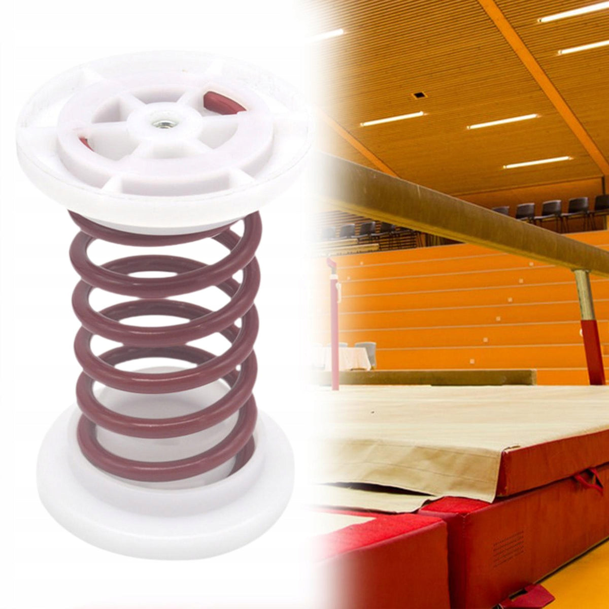 Floor Spring Crush resistant Springboard Kit for Judo Motion RED