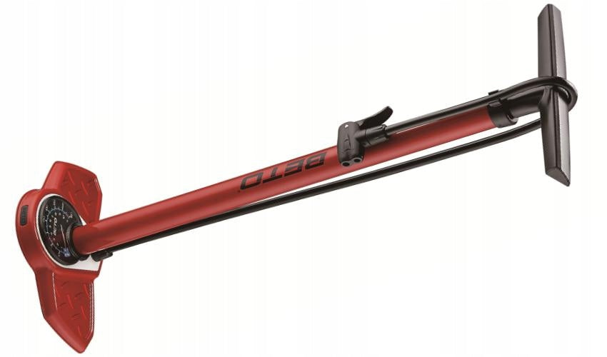 Floor bicycle pump Beto cmp-137sg5 pressure gauge Brand Beto