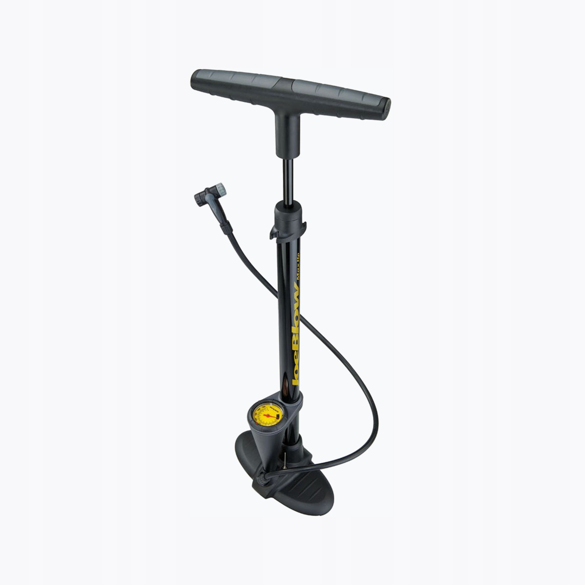 Floor bicycle pump Topeak black Maximum pressure 11 bar