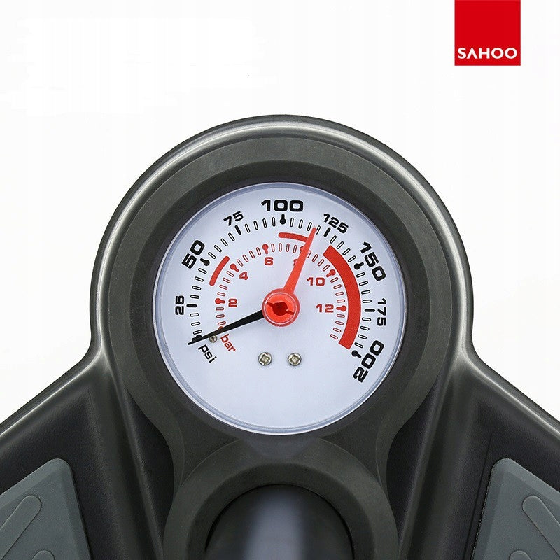 Floor bicycle pump +manometer +adapters Manufacturer code J50019