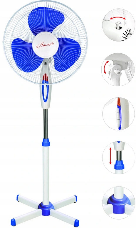 Floor fan Amare VT-02 40W- 40cm