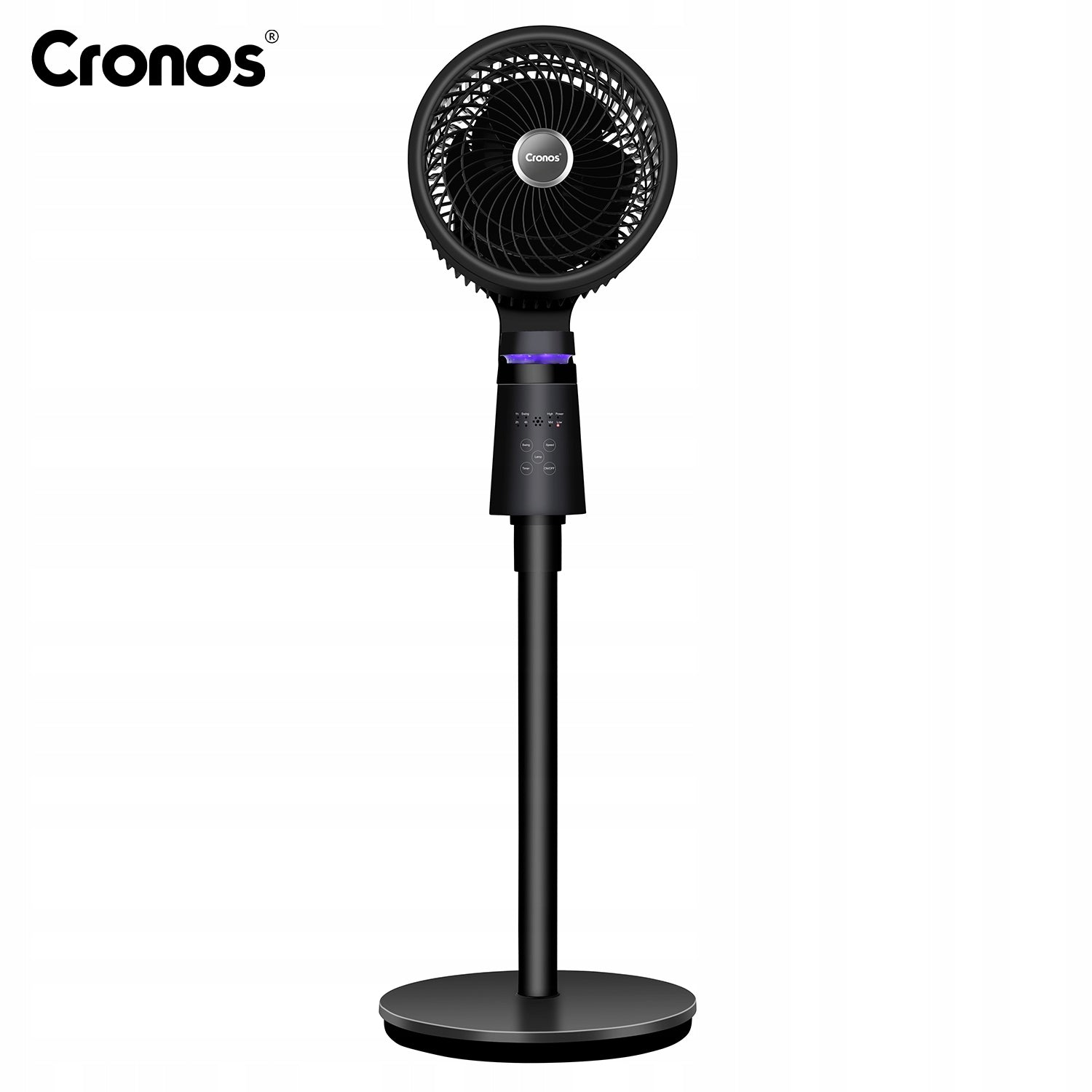 Floor fan Cronos BL-XHS-3D black Brand Cronos