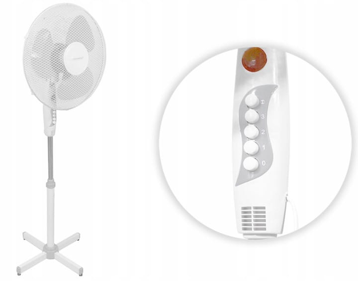 Floor fan Kinzo Windmill white Brand Kinzo