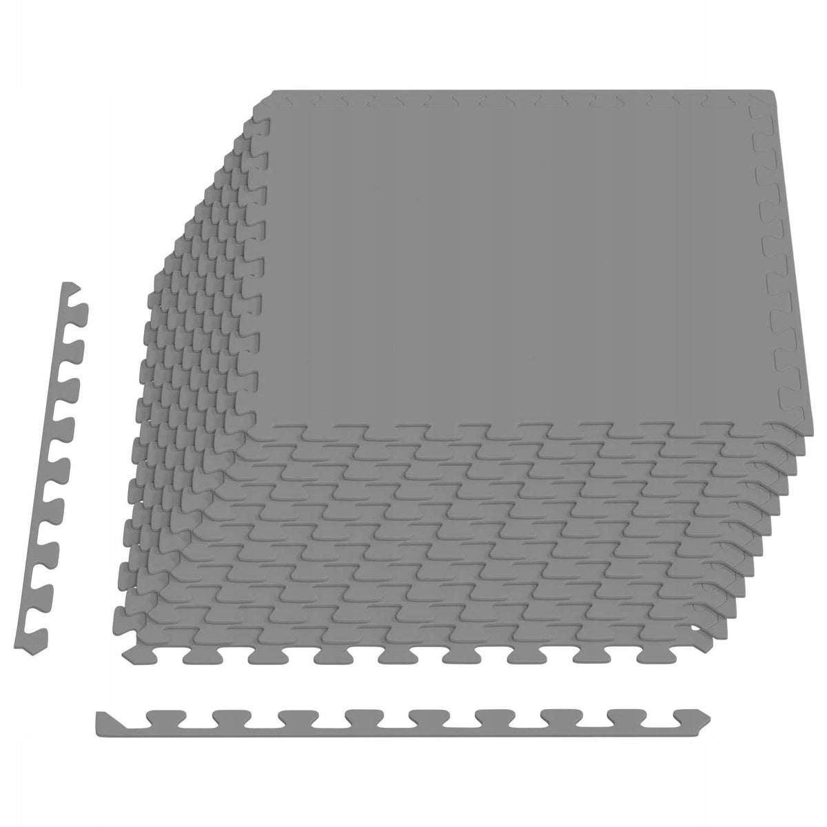 Floor mat 12 pcs Grey 4,32 m² EVA foam