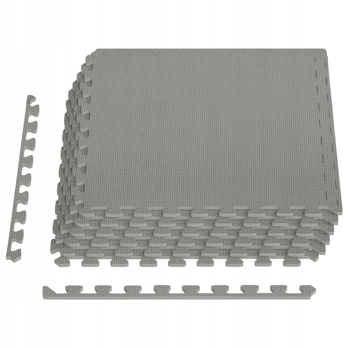 Floor mat 6 pcs Grey 2,16 m² EVA foam