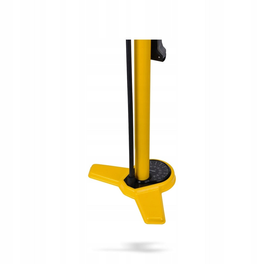 Floor pump BBB BFP-27 AirSteel yellow + Pressure gauge Manufacturer code 2949642709