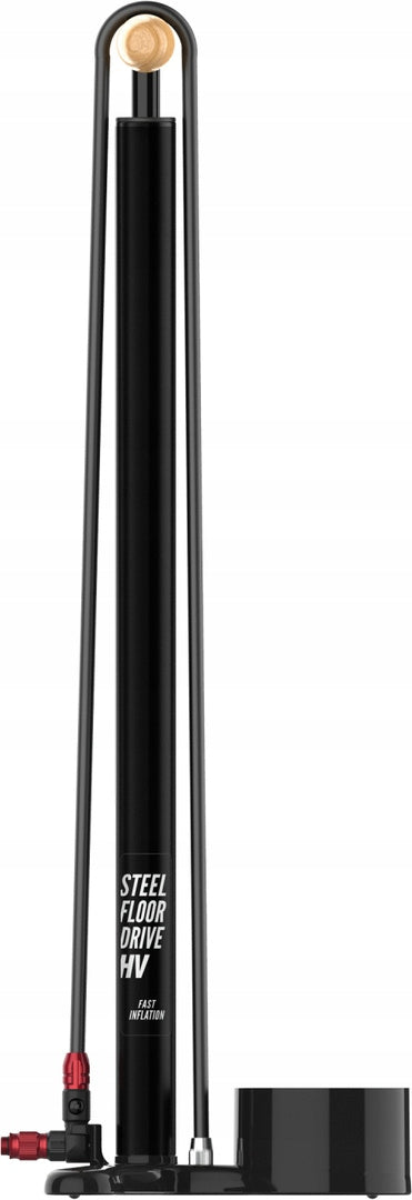 Floor pump LEZYNE FLOOR STEEL HV FLOOR DRIVE 3.5 black Brand Lezyne