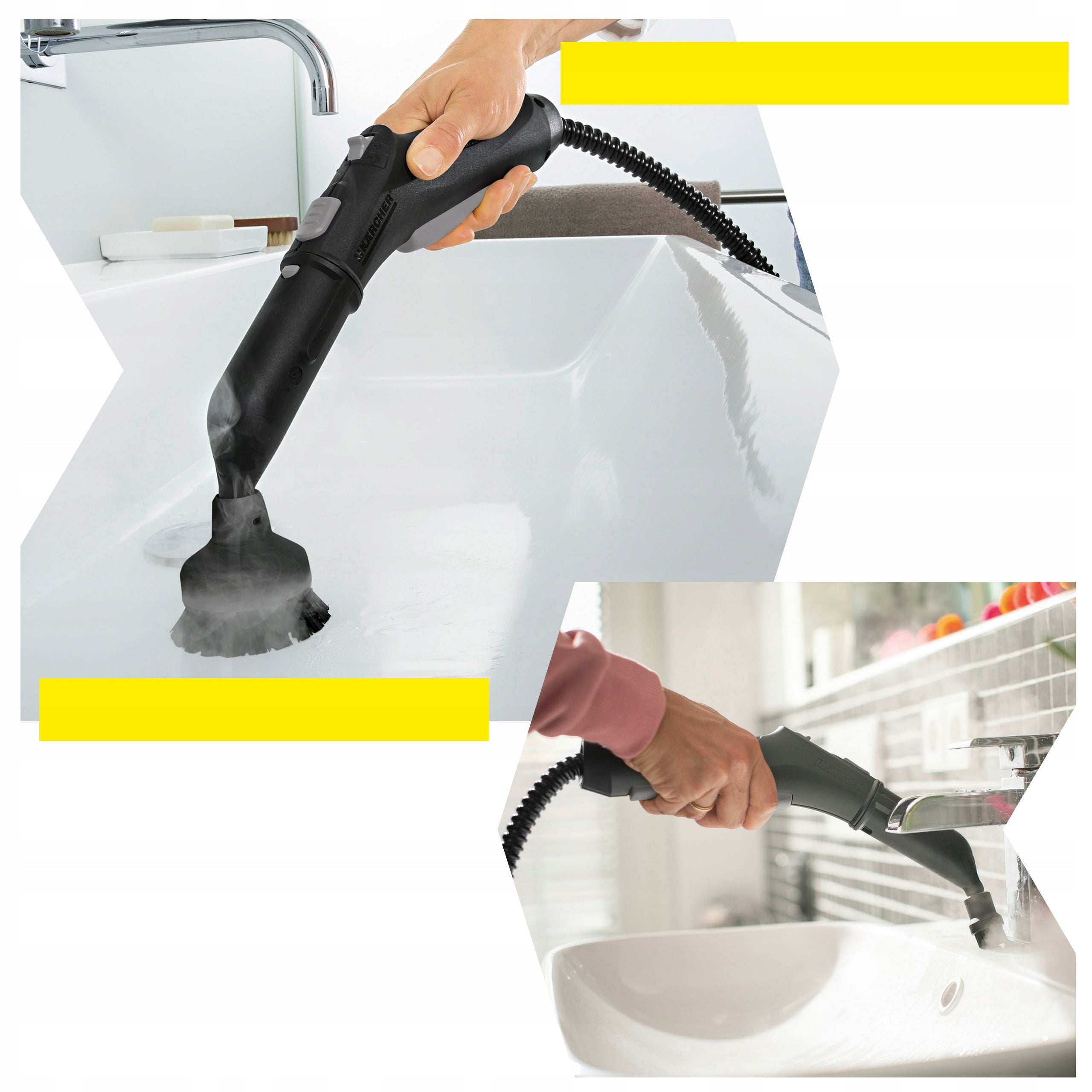Floor steamer Karcher SC 3 EasyFix Plus for grout cleaning 75 m² Power 1900 W