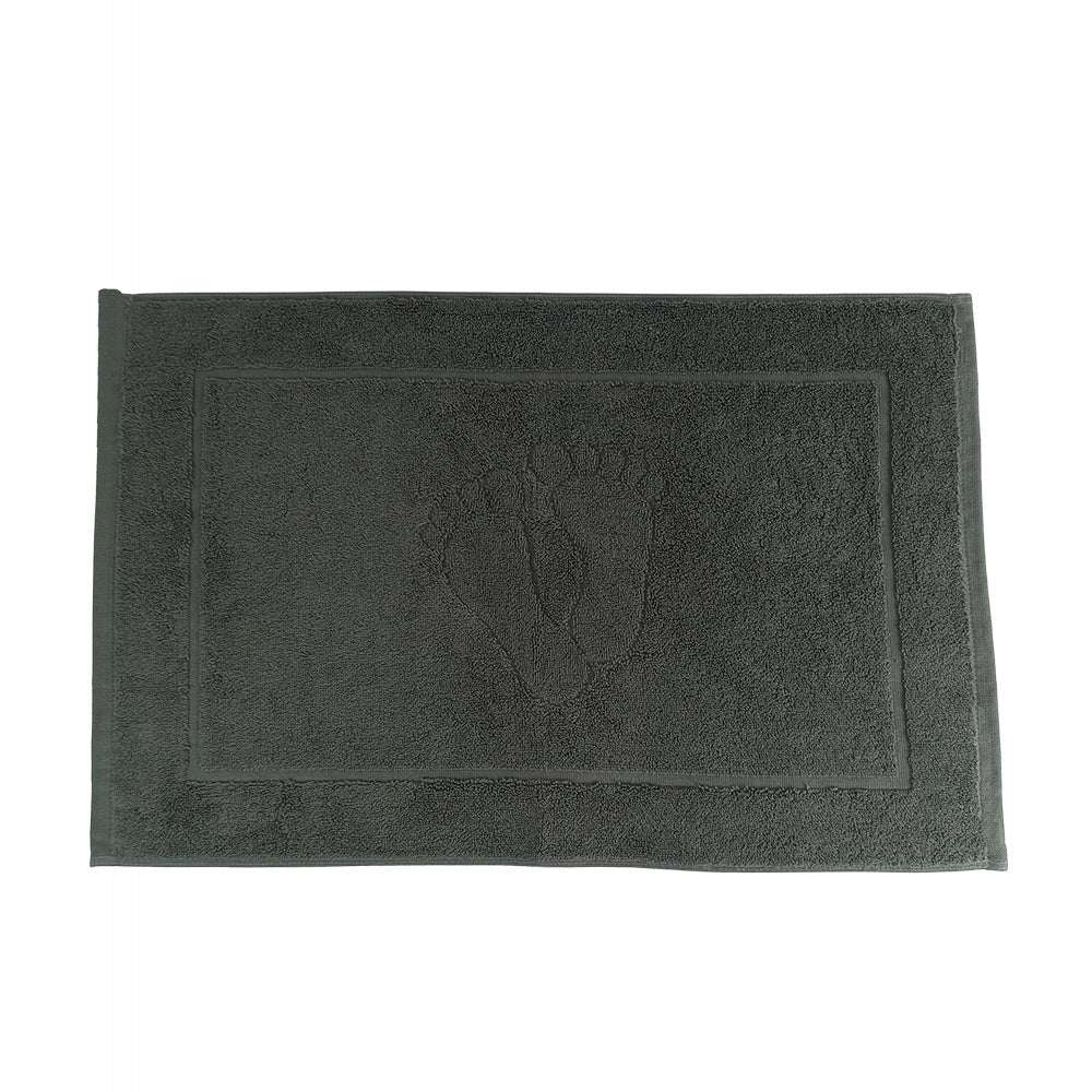 Floor towel 40x60cm with FEET Motif Graphite