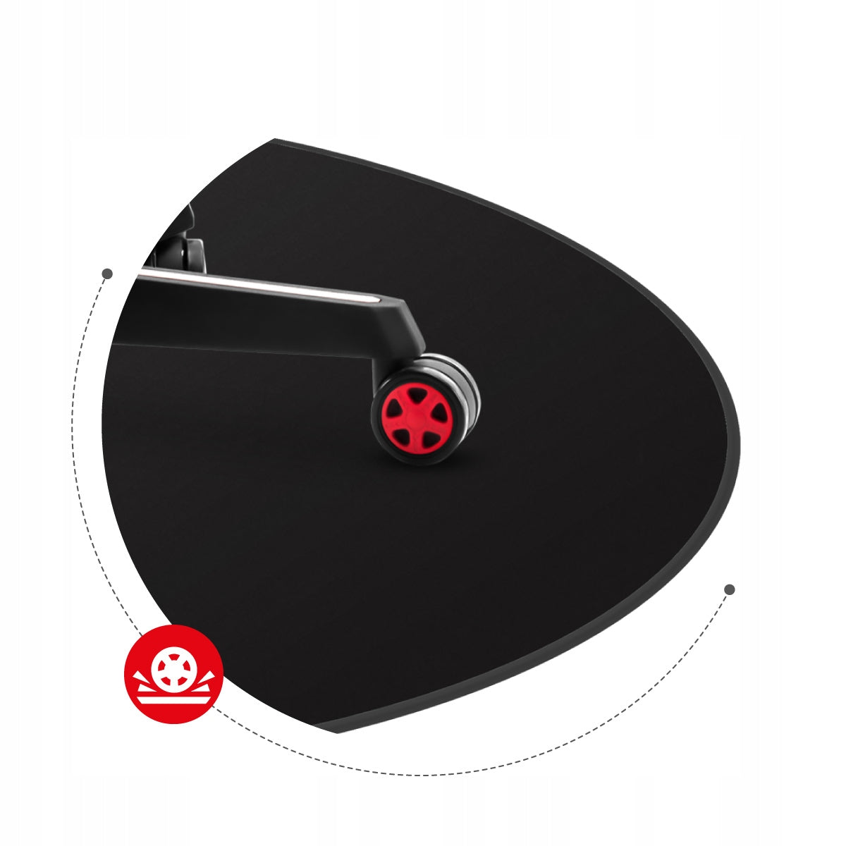 FloorMat 3.0 Gaming Chair Mat for PLAYER Room 120cm Product height 0.5 cm