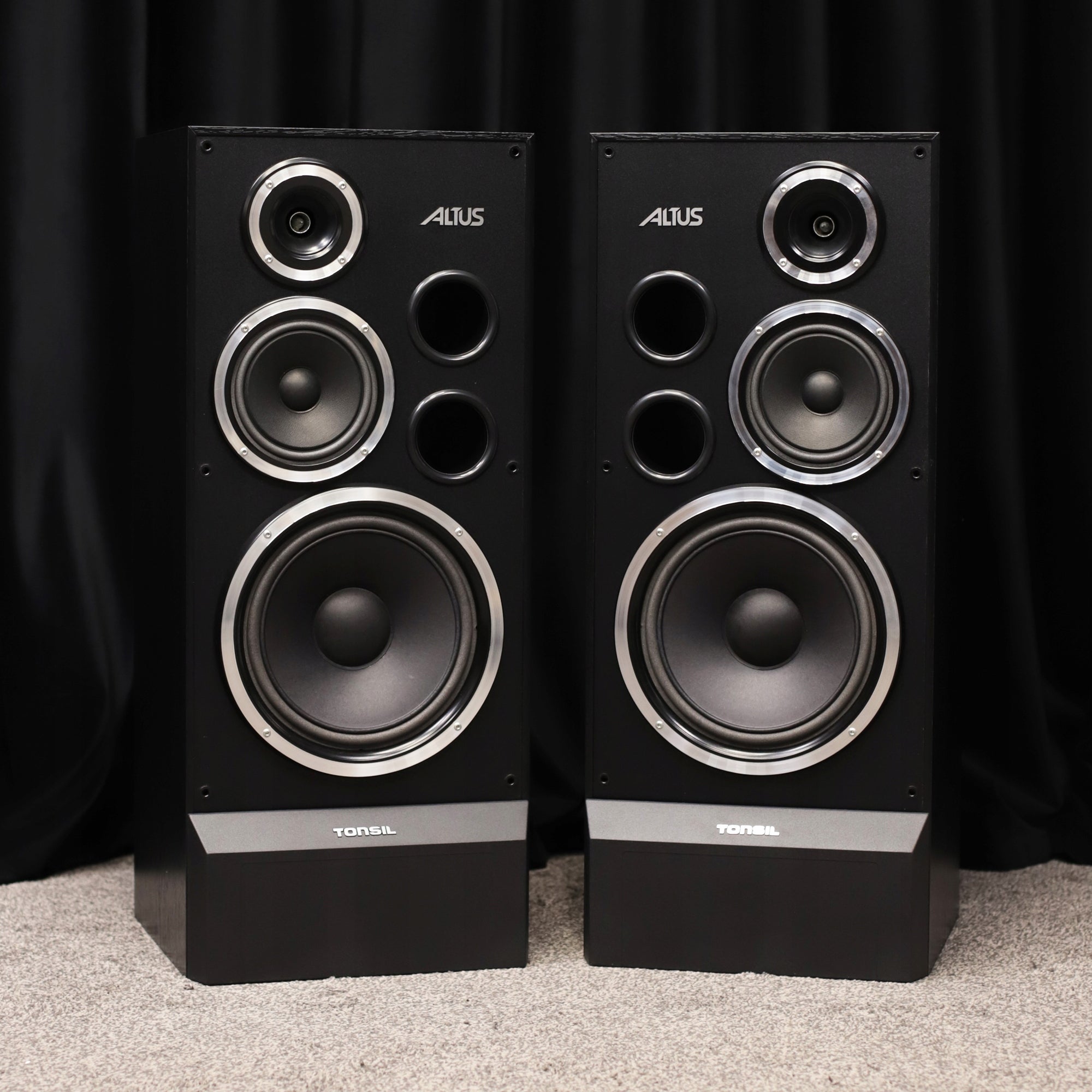 Floorstanding speakers TONSIL ALTUS 200 Black Polish Speaker Audio L/P PARA Manufacturer code Polskie Kolumny Altus 200