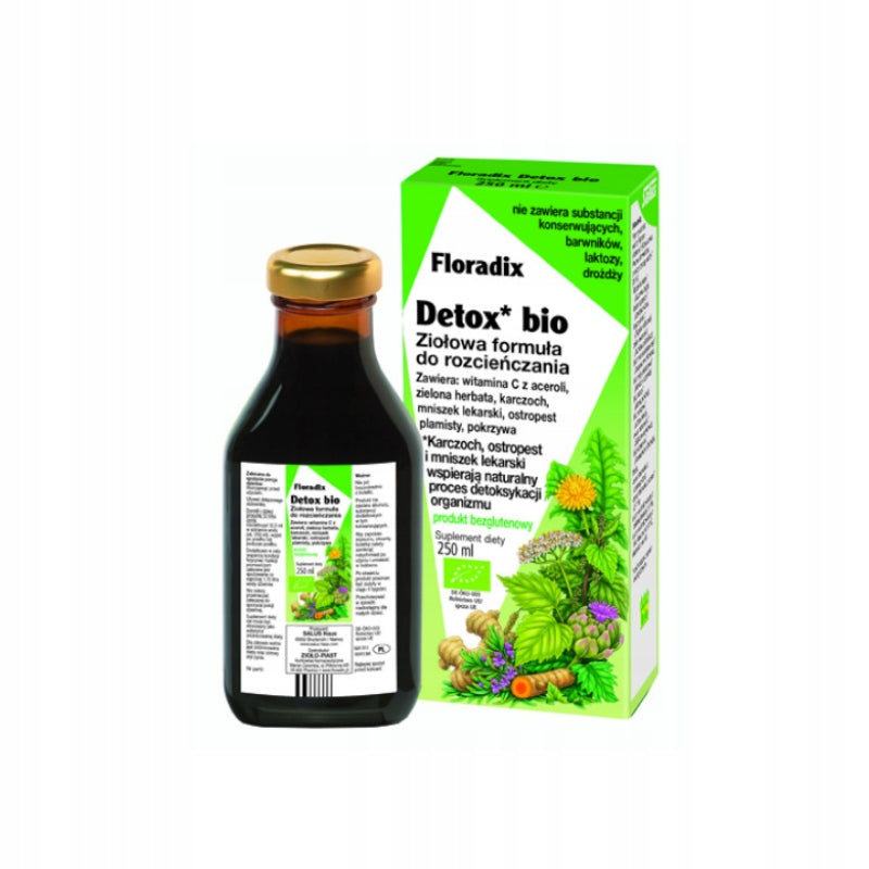 Floradix Detox organic 250 ml Brand Salus Haus