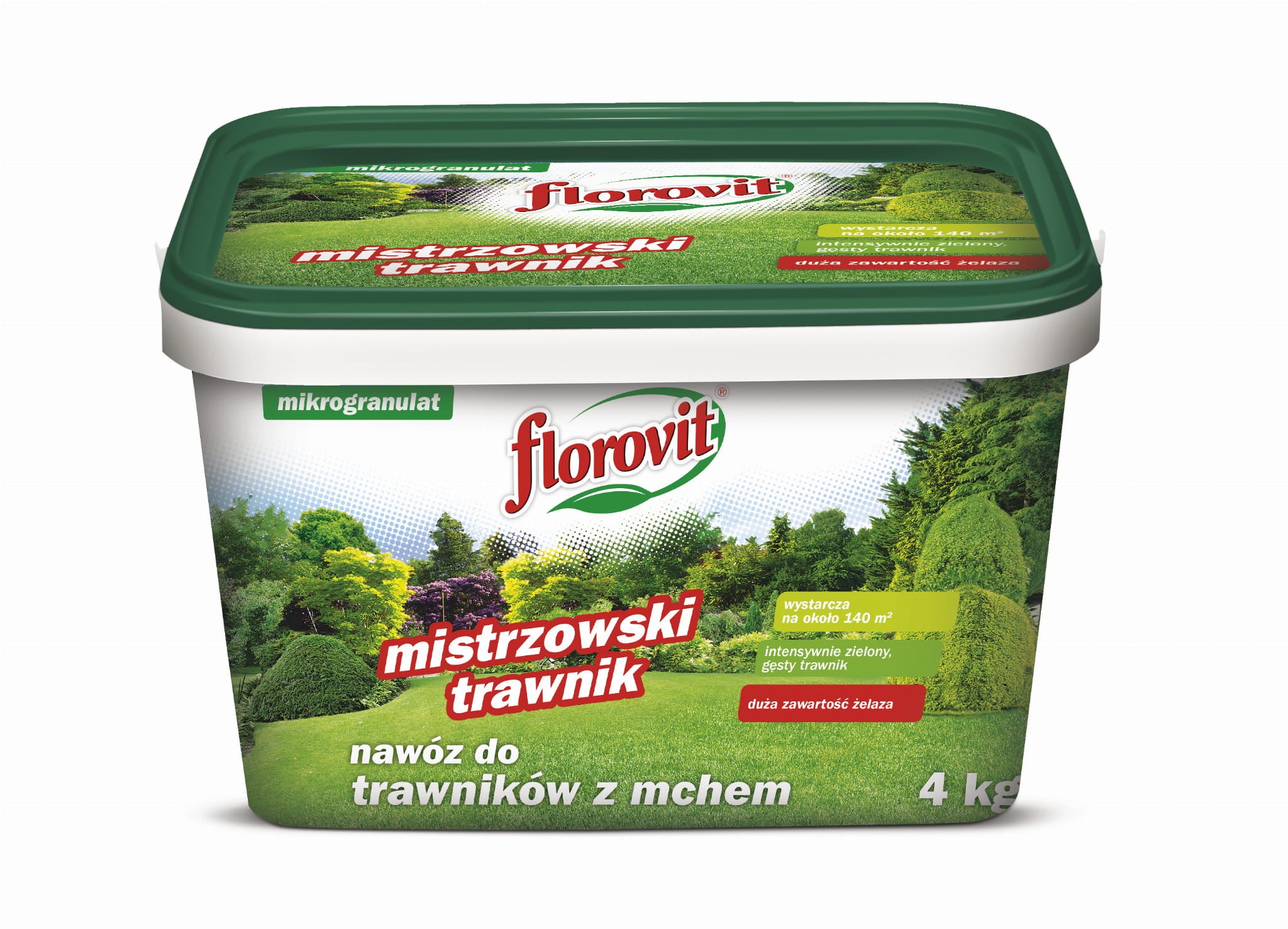Florovit Lawn Fertilizer with Moss 4 kg Master Lawn Granules