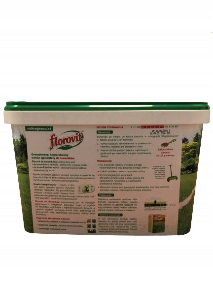 Florovit Master Lawn Fertilizer for Lawns with Moss 4 kg Manufacturer code 91054