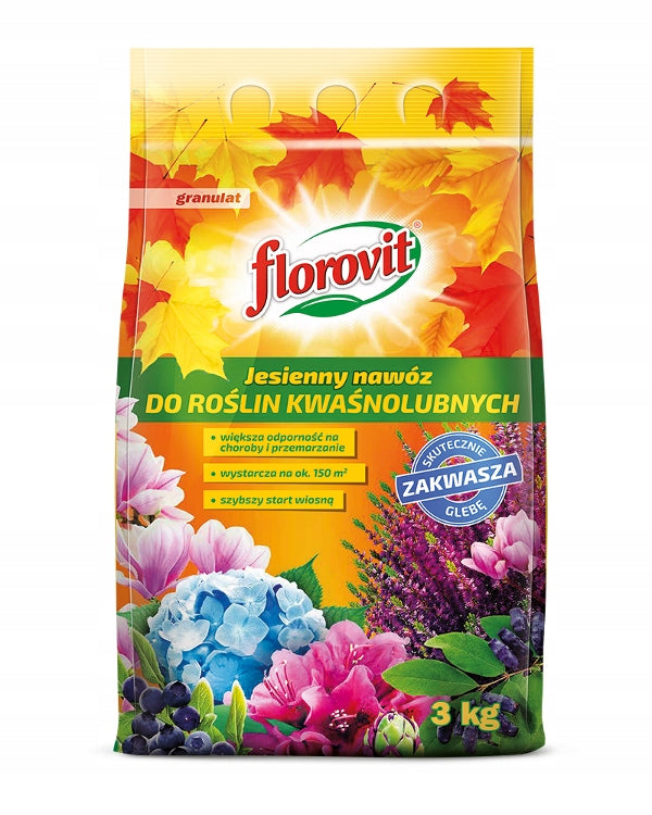 Florovit for acid-loving plants autumn 3 kg
