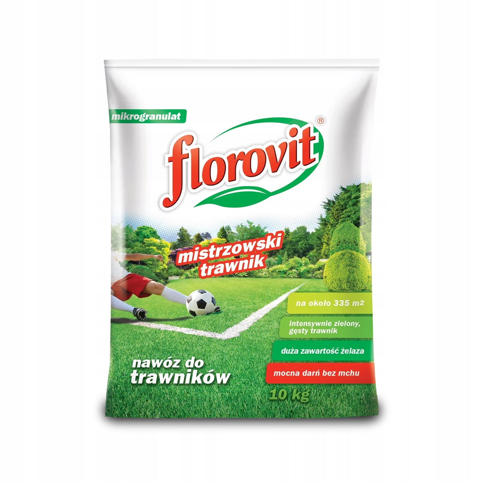 Florovit for grasses with moss + iron 10kg