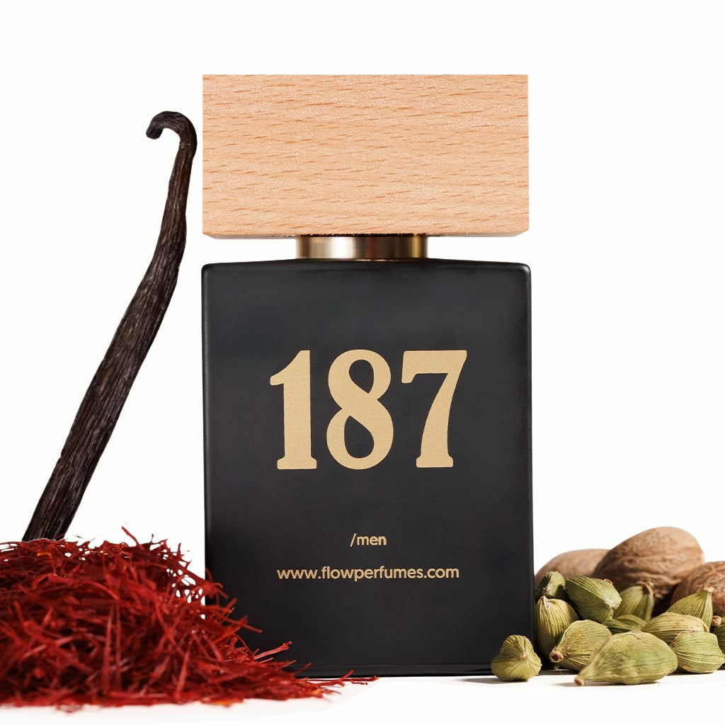 Flow Perfumes Perfume for men Scent No. 187 50 ml. -neroli, saffron