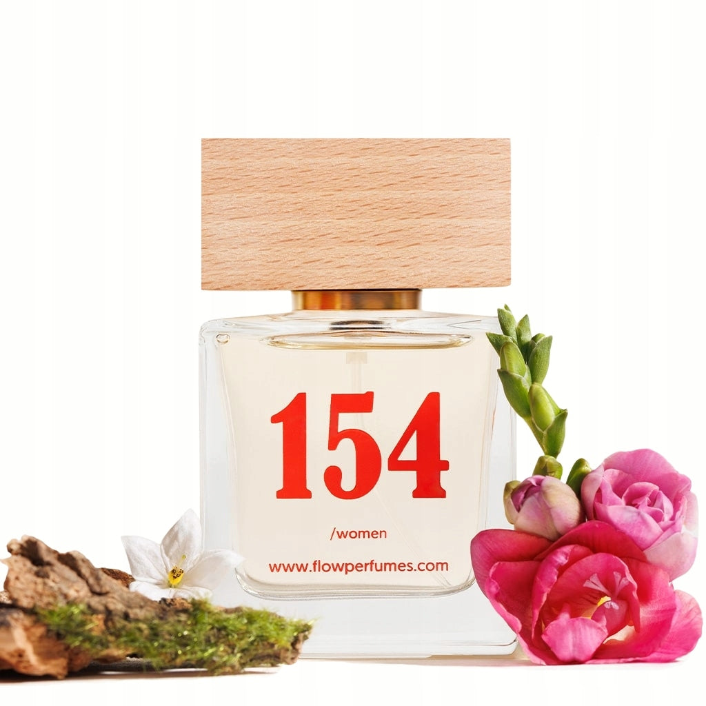 Flow Perfumes Unisex Perfume Scent No. 154 50 ml. - amber, flowers
