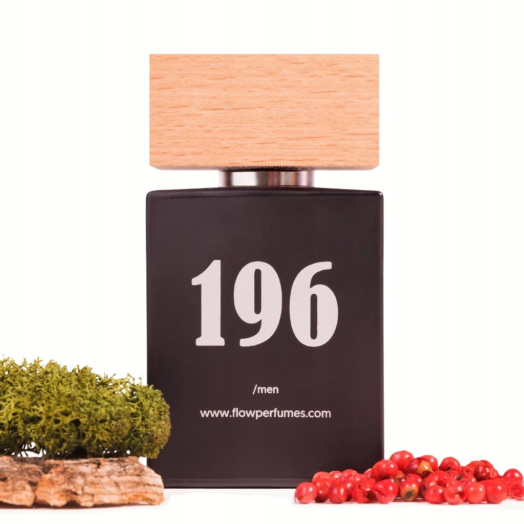 Flow Perfumes Unisex Perfume Scent No. 196 50 ml. -cypress, pink pepper