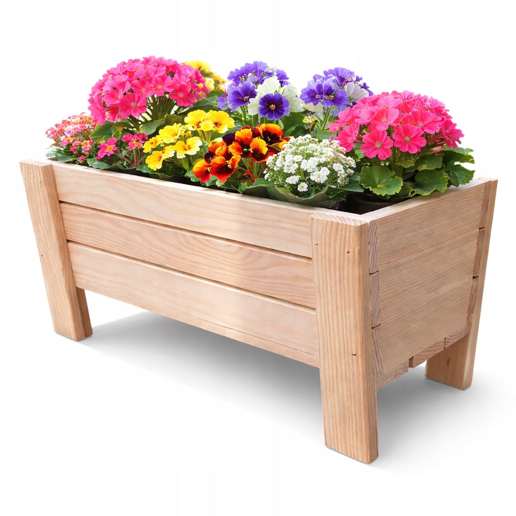 Flower Box Wooden Garden Vegetables Balcony ECO Manufacturer