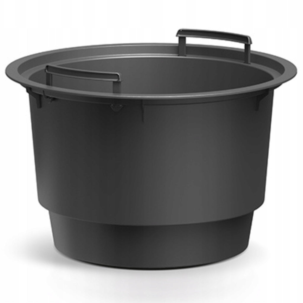 Flower Pot Round Cover DBMIN400 MILLY - 20 L anthracite Length 40 cm