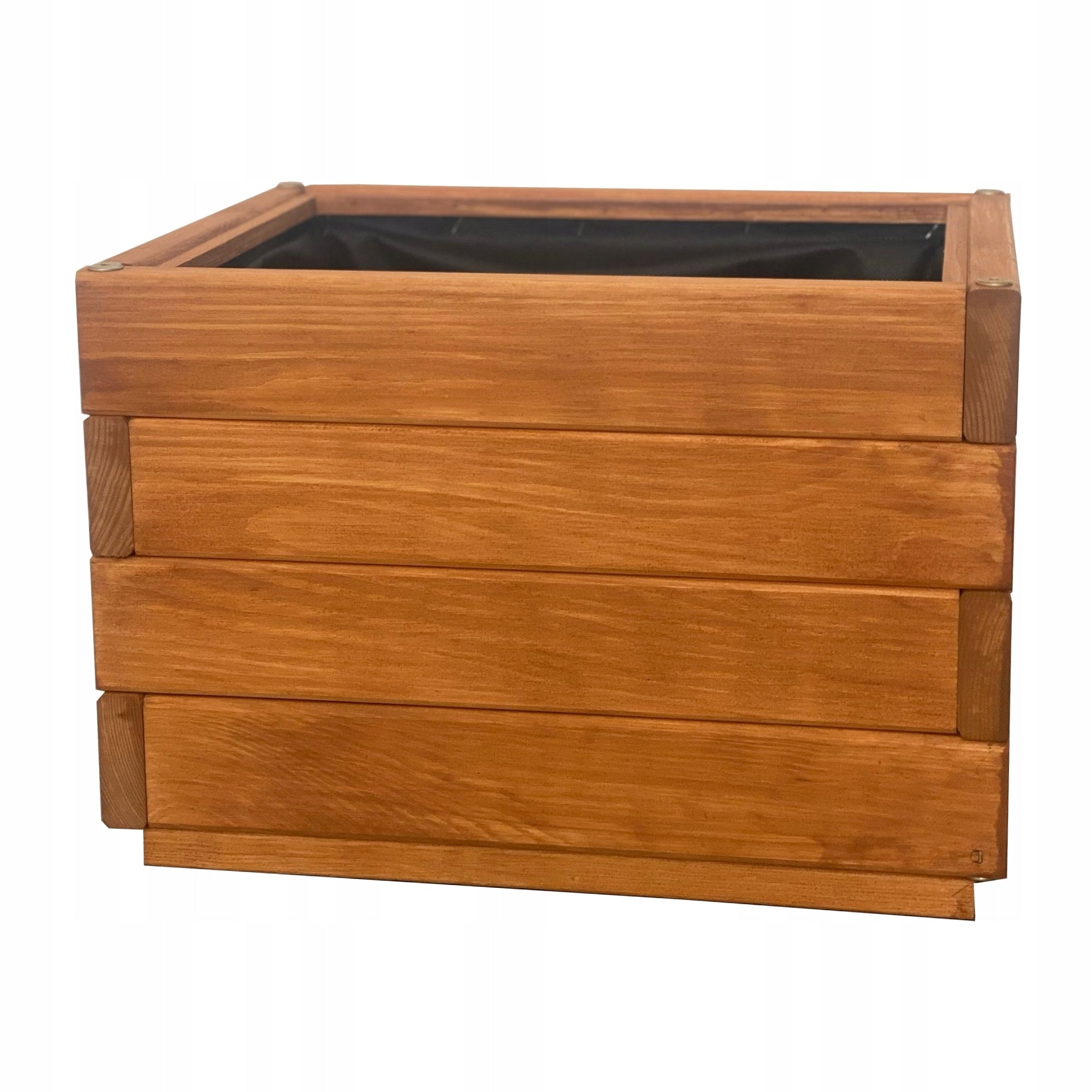 Flower Pots Wooden Teak 40 cm x 40 cm x 34 cm Shipping in full Product height 34 cm