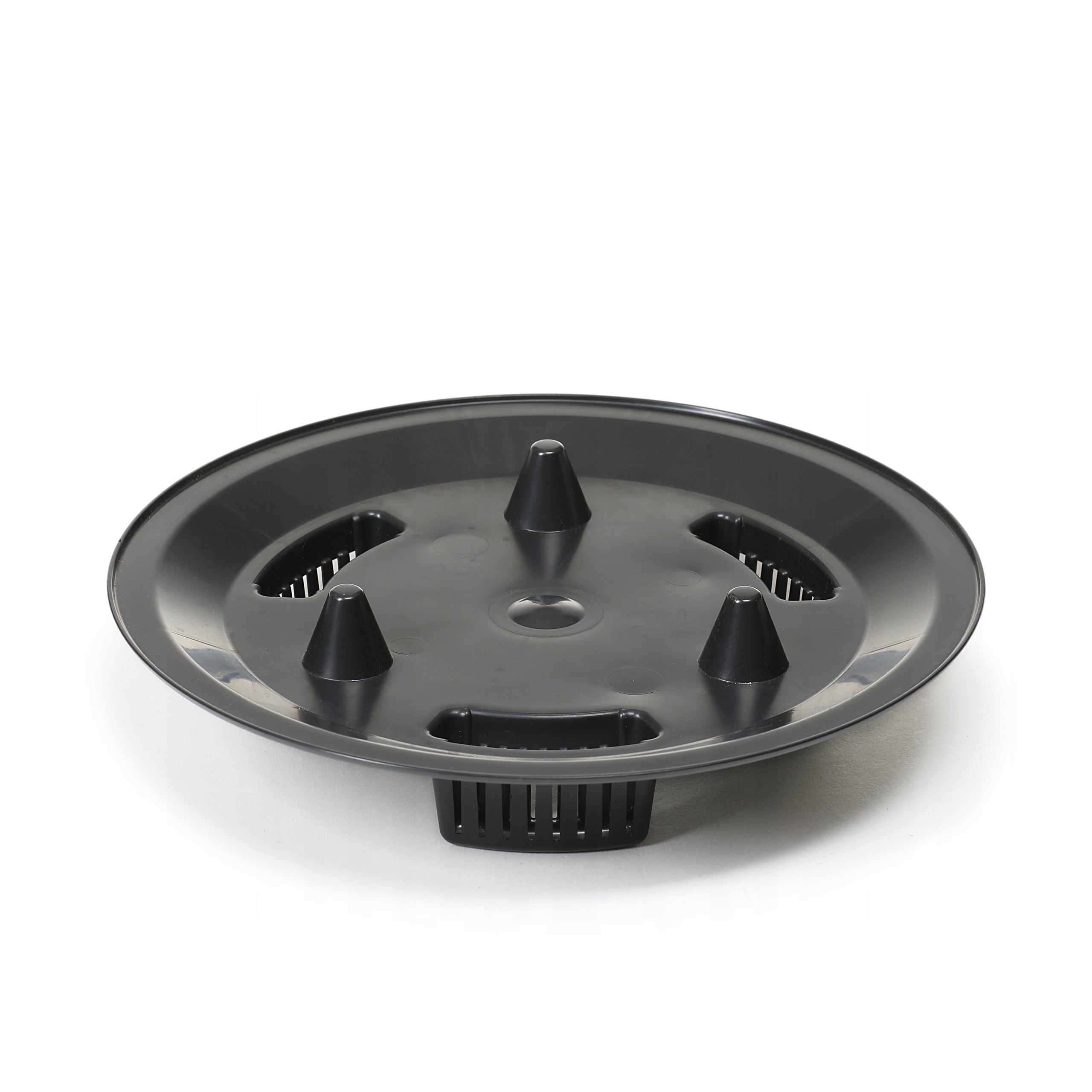 Flower pot Planter BOWL ROMA JUMPER RECYCLING 24 Black RIBBED on legs Manufacturer code LA950-83