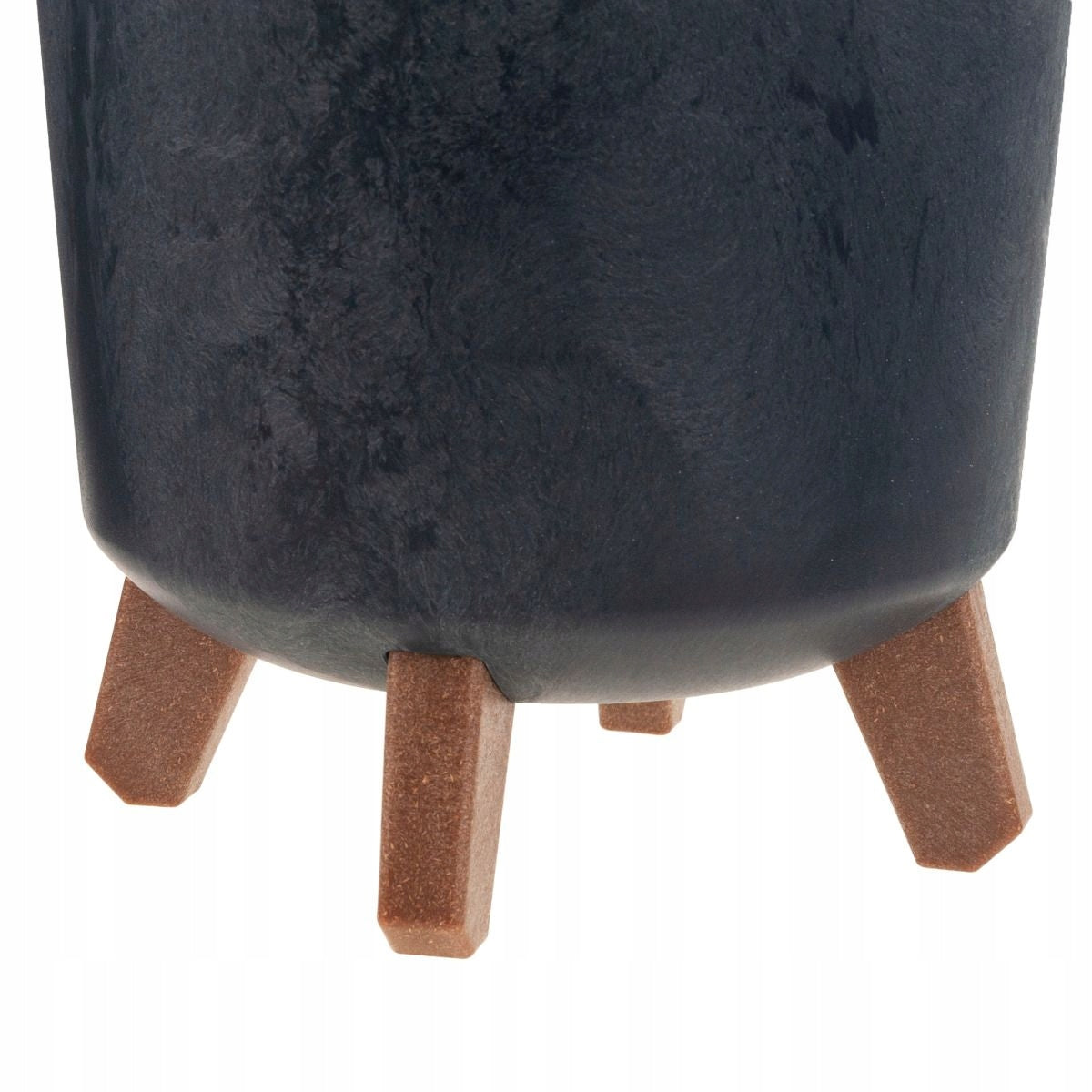 Flower pot, Planter SLIM HIGH on LEGS CONCRETE EFFECT PLANT COVER Color beige brown gray