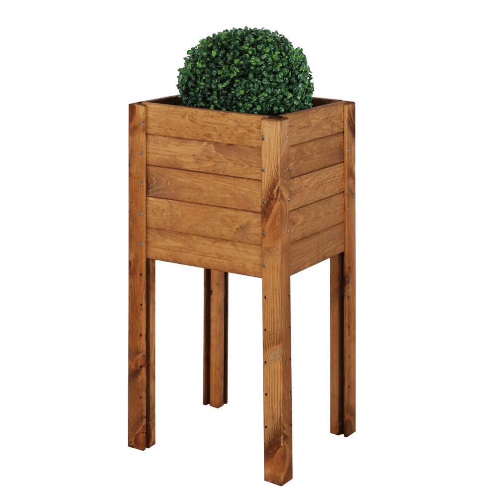 Flower pot planter box on legs, herb gardener, ADJUSTABLE BOTTOM 72.5x34x30cm EK Brand Wamar-Sosenka