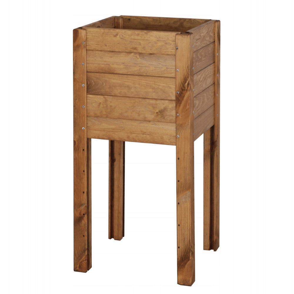 Flower pot planter box on legs, herb gardener, ADJUSTABLE BOTTOM 72.5x34x30cm EK Packaging status original