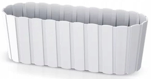 Flower pot plastic white Prosperplast 58,7 cm x 14,4 x 13 cm Manufacturer code DDEC600