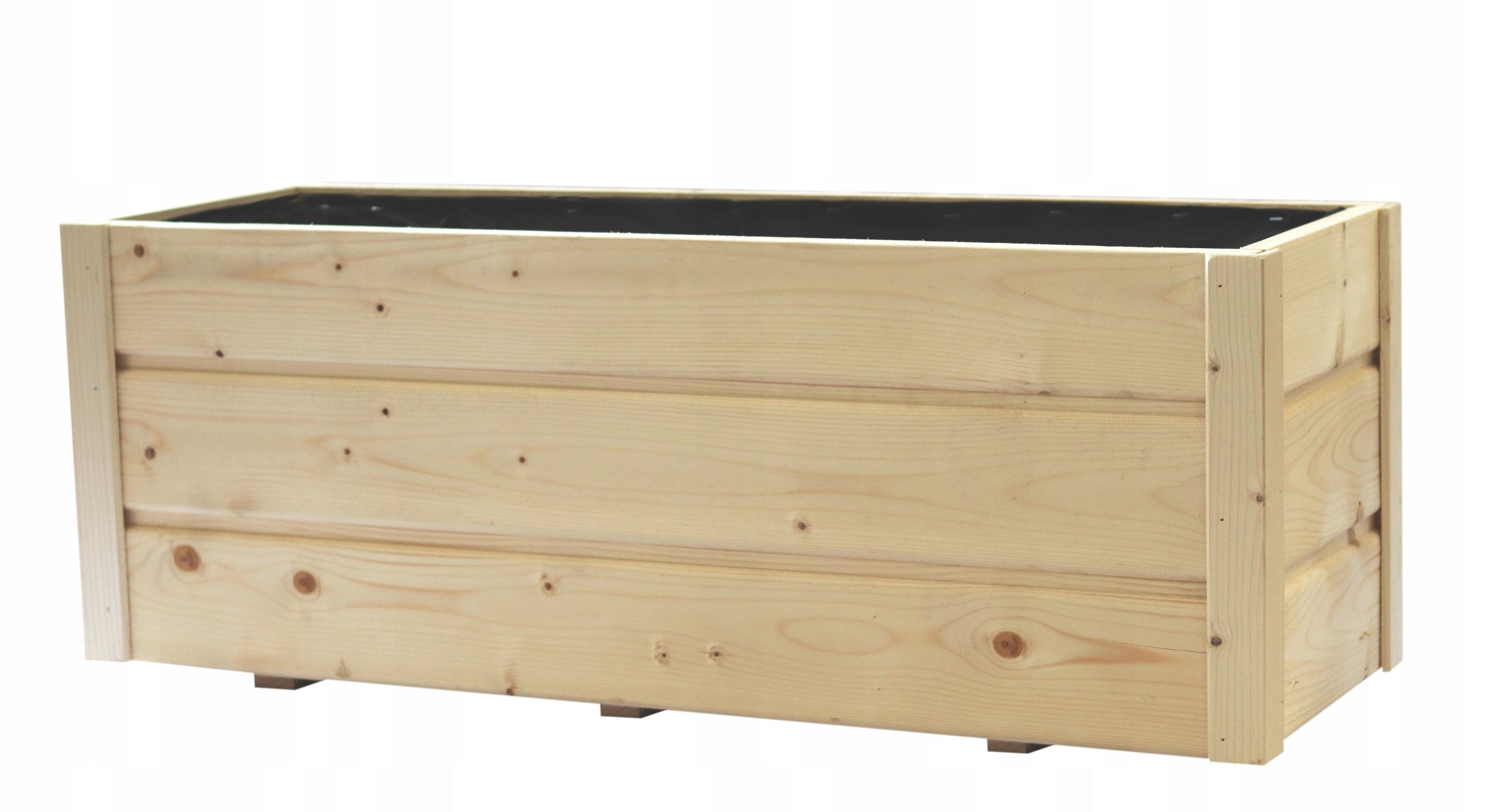 Flower pot wooden planter 120cm sends in full Material wood