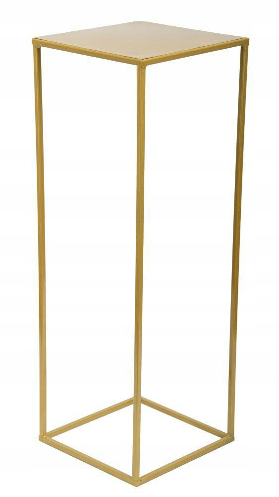 Flower stand for living room pergola 70cm loft gold high metal flowerbed Manufacturer code 10-1363/70/-zloty