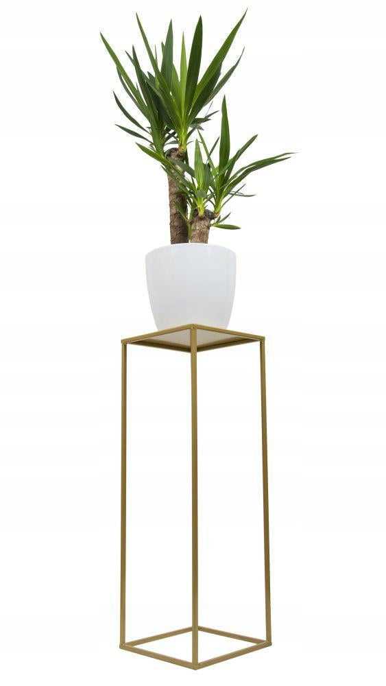 Flower stand for living room pergola 70cm loft gold high metal flowerbed Packaging status original