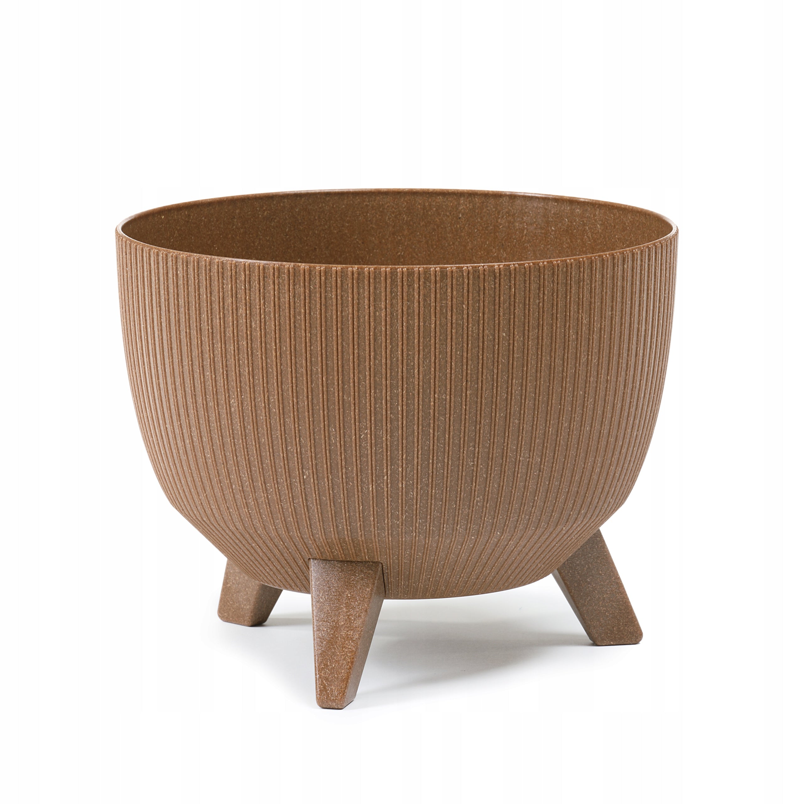 Flowerpot Bowl ROMA JUMPER eco recycled dia. 24cm, ANTHRACITE color Color gray