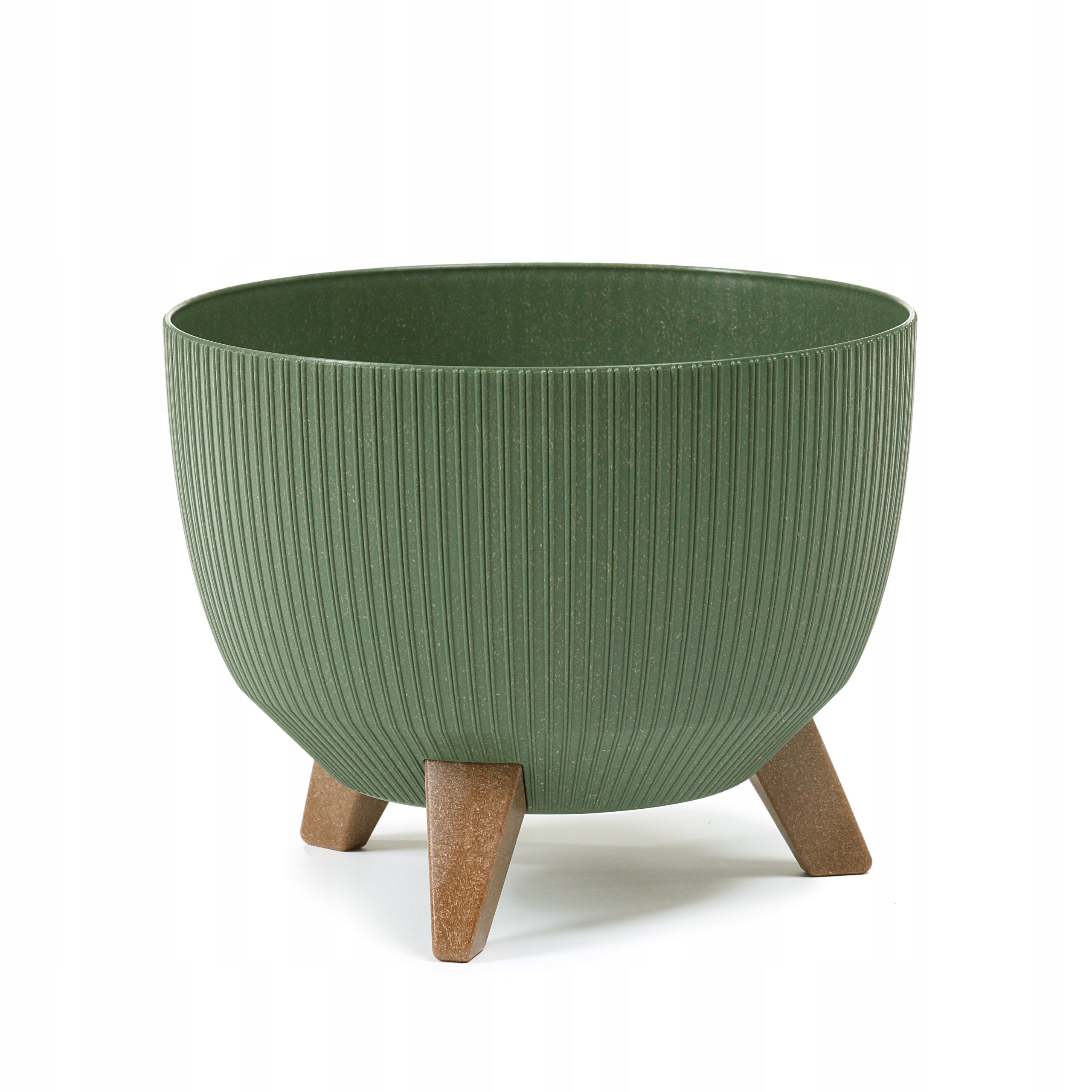 Flowerpot Bowl ROMA JUMPER eco recycled dia. 24cm, ANTHRACITE color Product width 24 cm