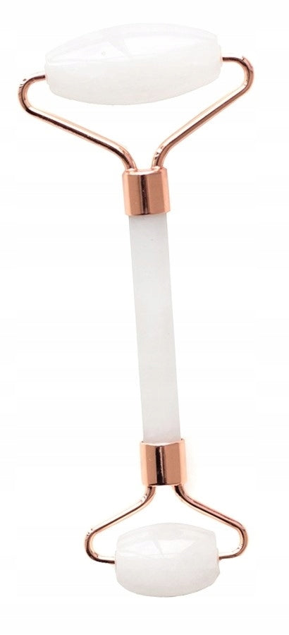 Fluff face massage roller white jade 1 piece