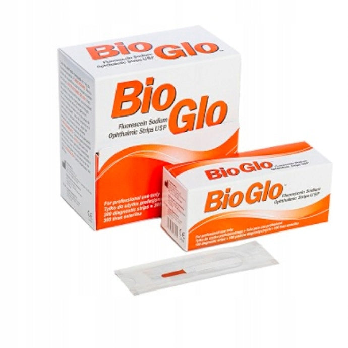 Fluorescein strips Bio-Glo, 100 pieces BIOGLO