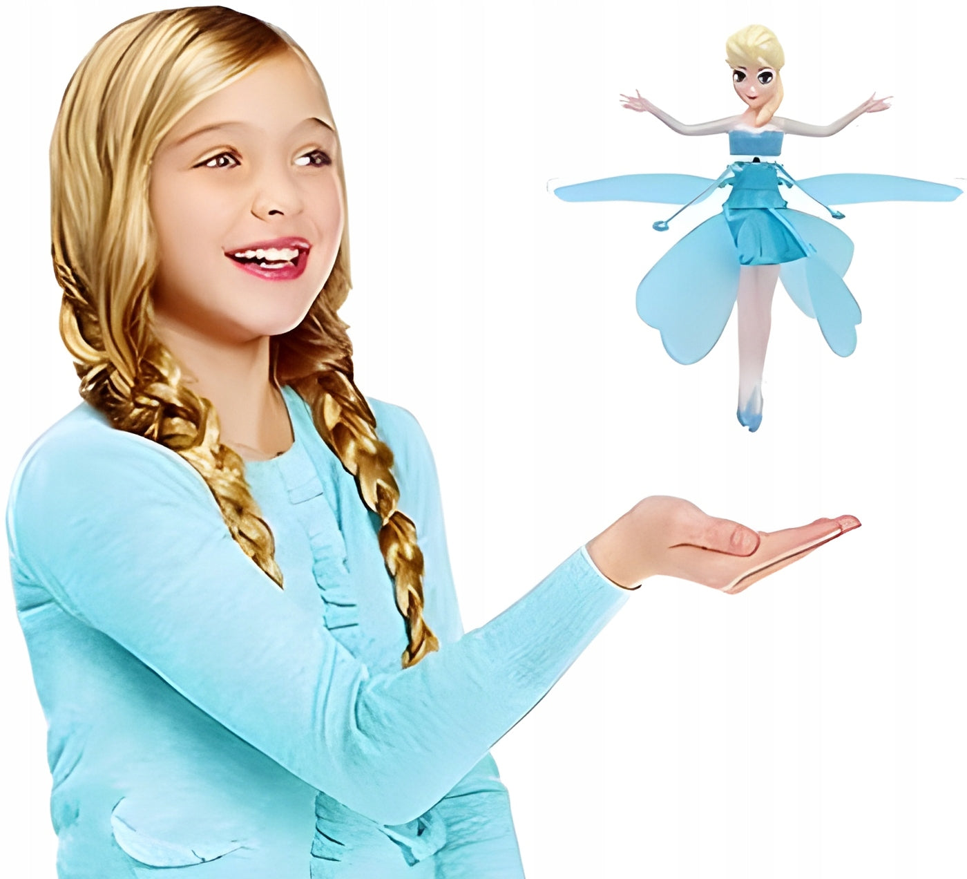 Flying Lalka Levitating Flower Fairy Hand Controlled Hand USB Gift Packaging status original