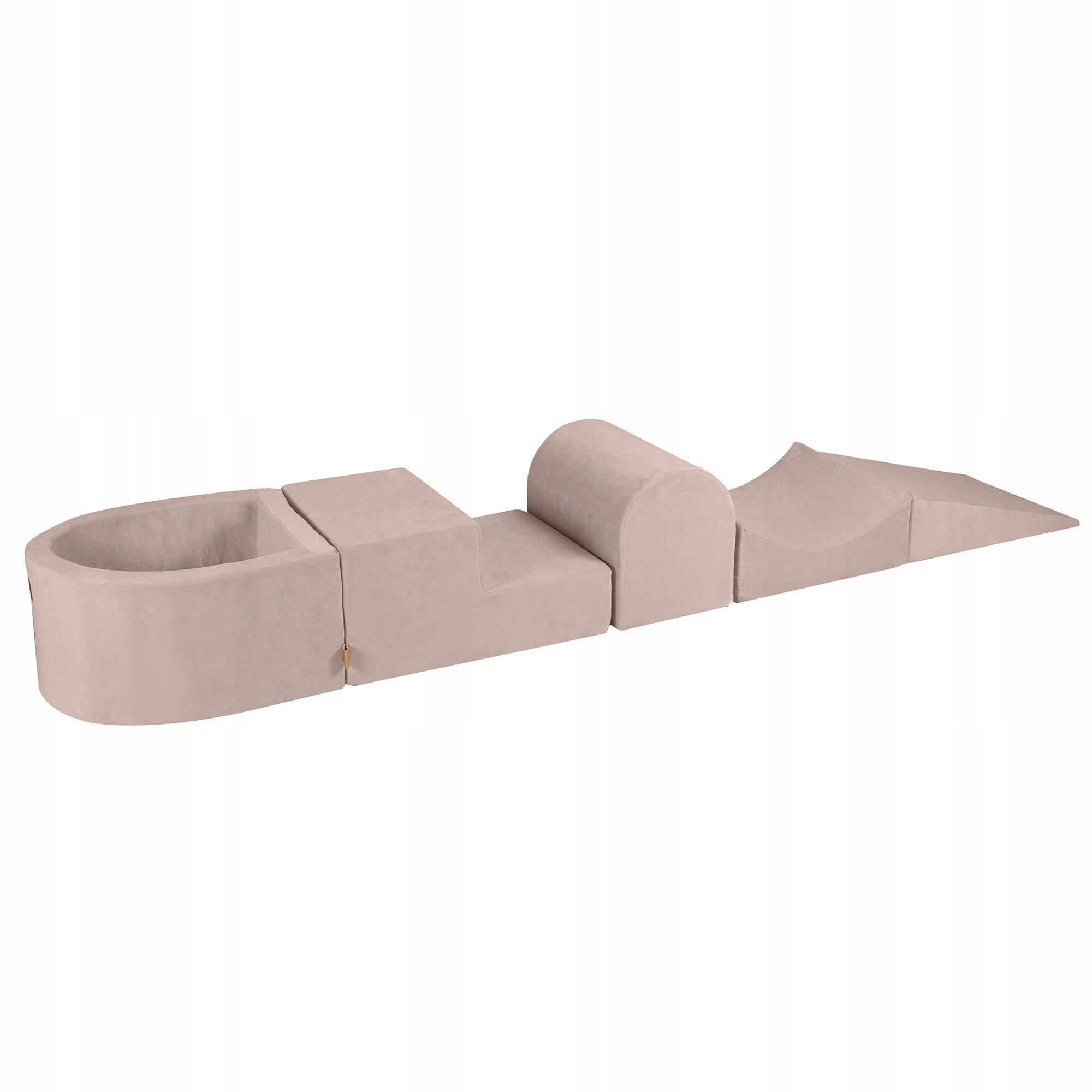 Foam Set with Dry Pool 57x45x30cm, Square Toys for Children, 5 elements