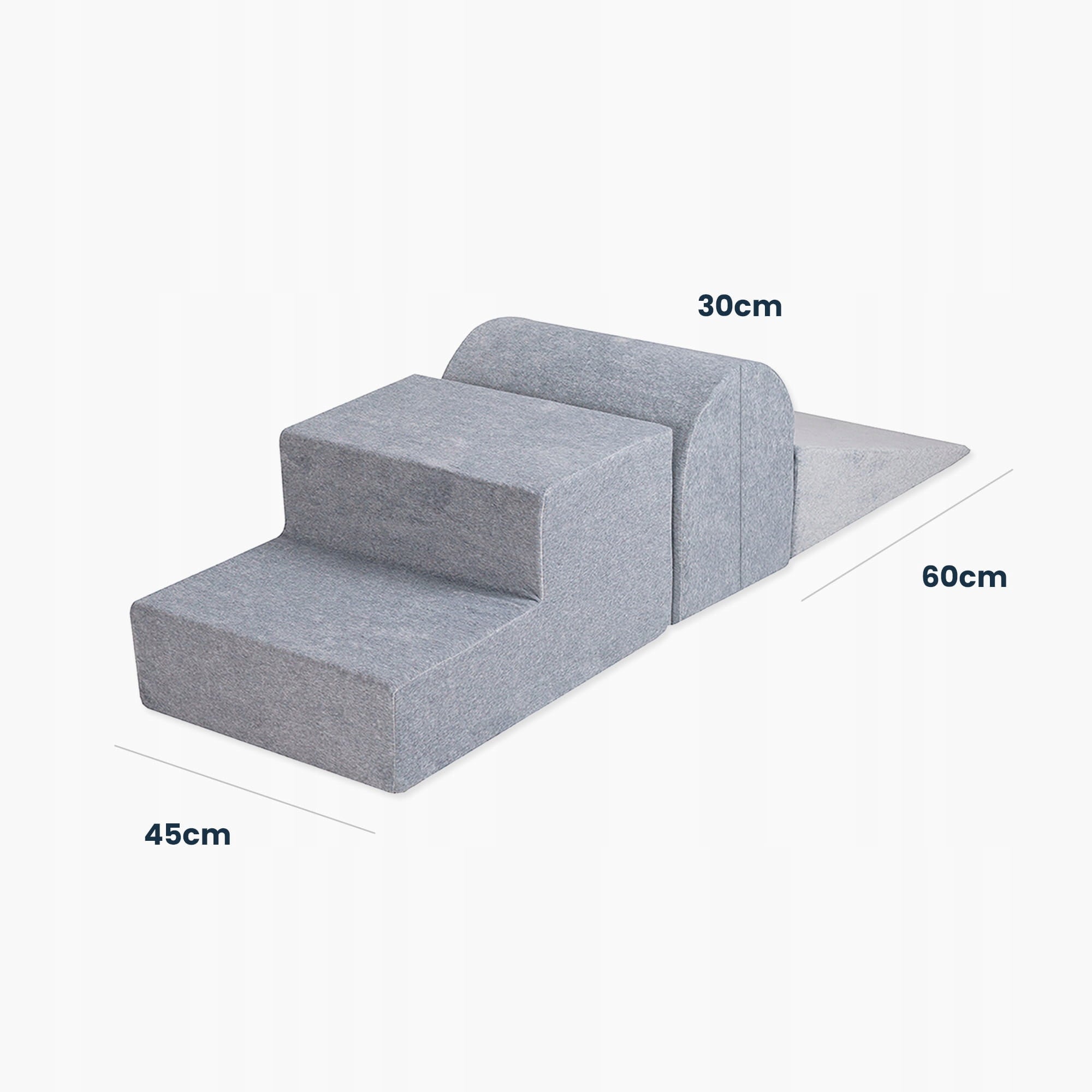 Foam Set with Dry Pool 90x30cm, Square Toys,4 elements Material foam