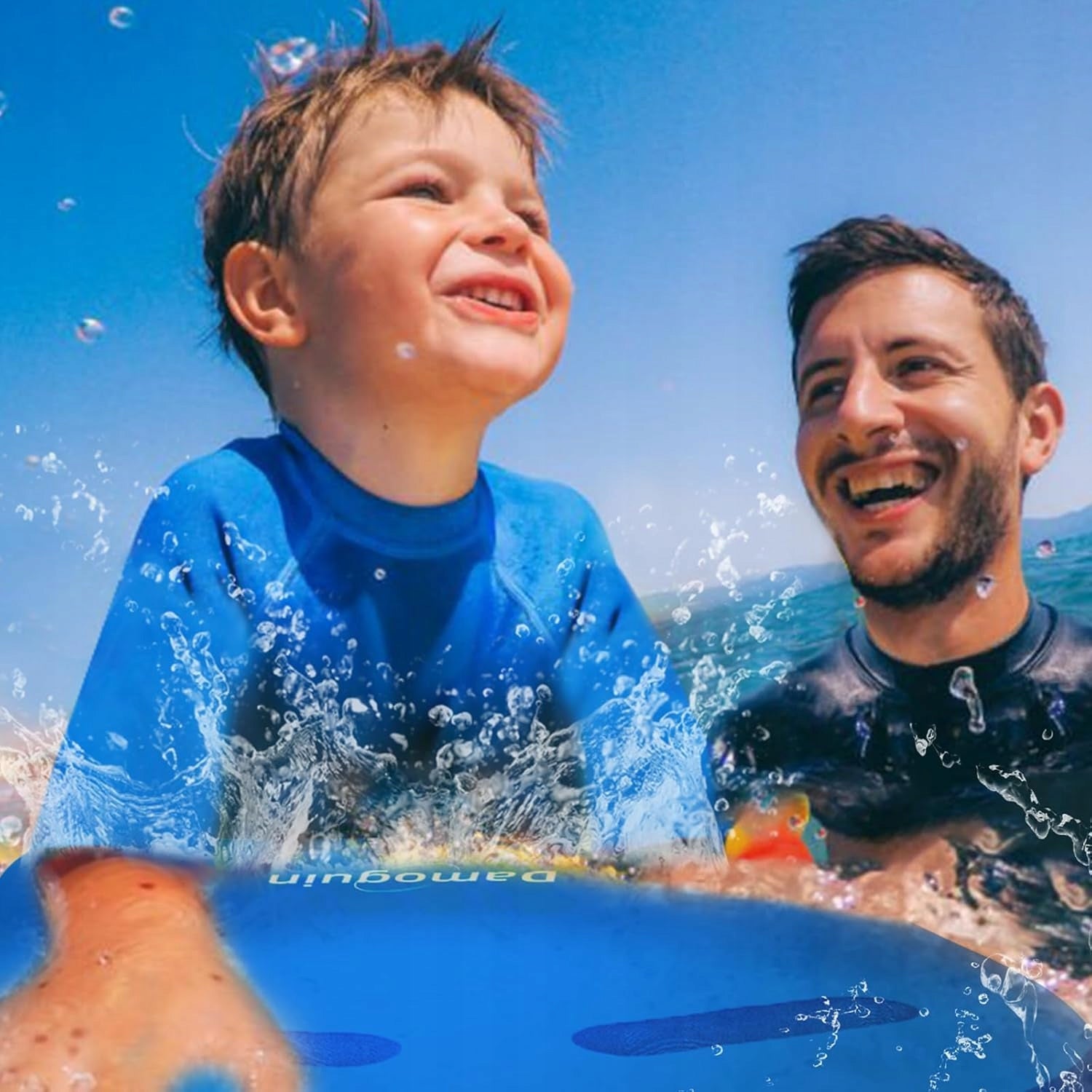 Foam Swimming Board for Swimming Pool Learning Lightweight with Hole Blue Product weight with unit packaging 0.28 kg
