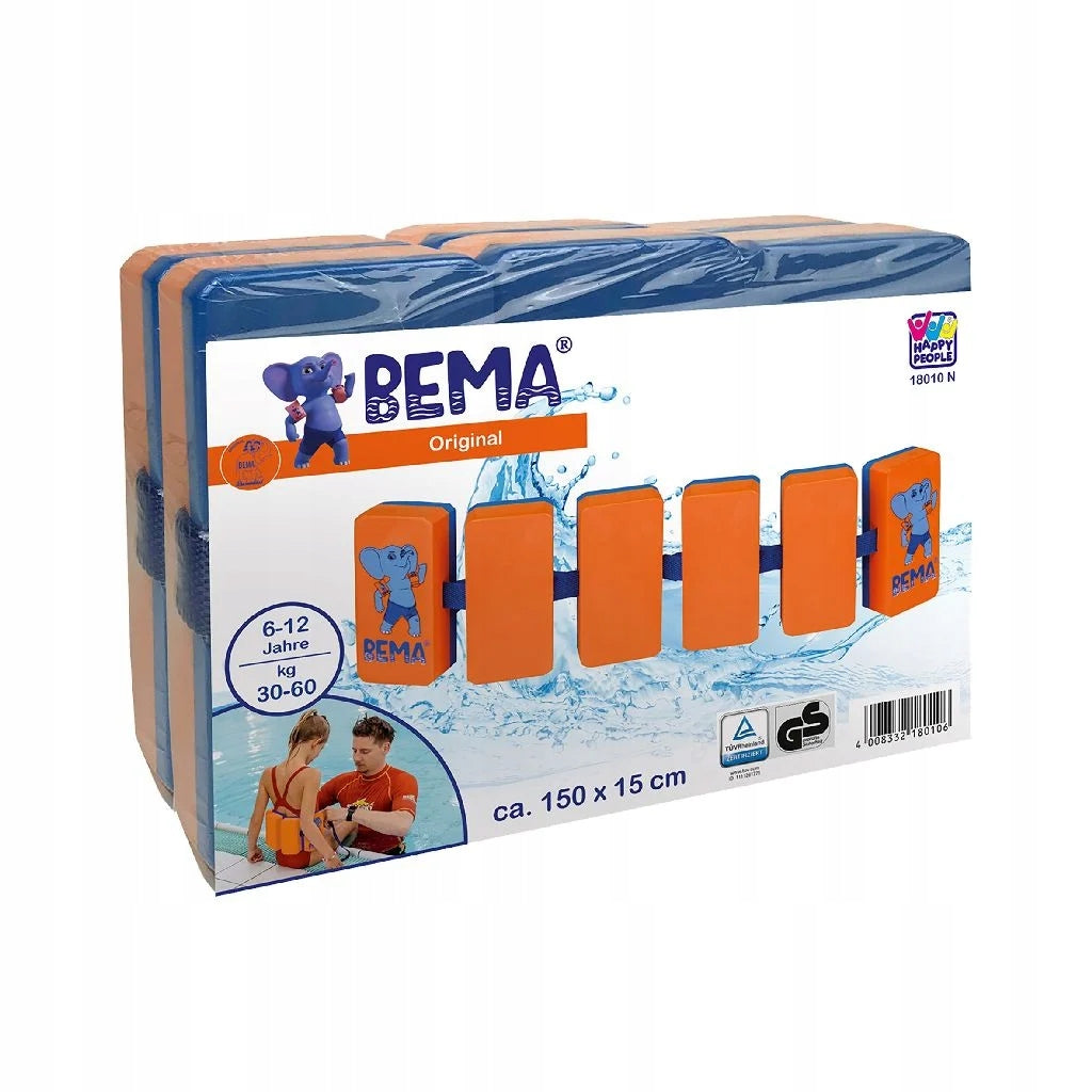 Foam buoyancy belt 150x 15 cm 6-12 years 30-60 kg Model Piankowy