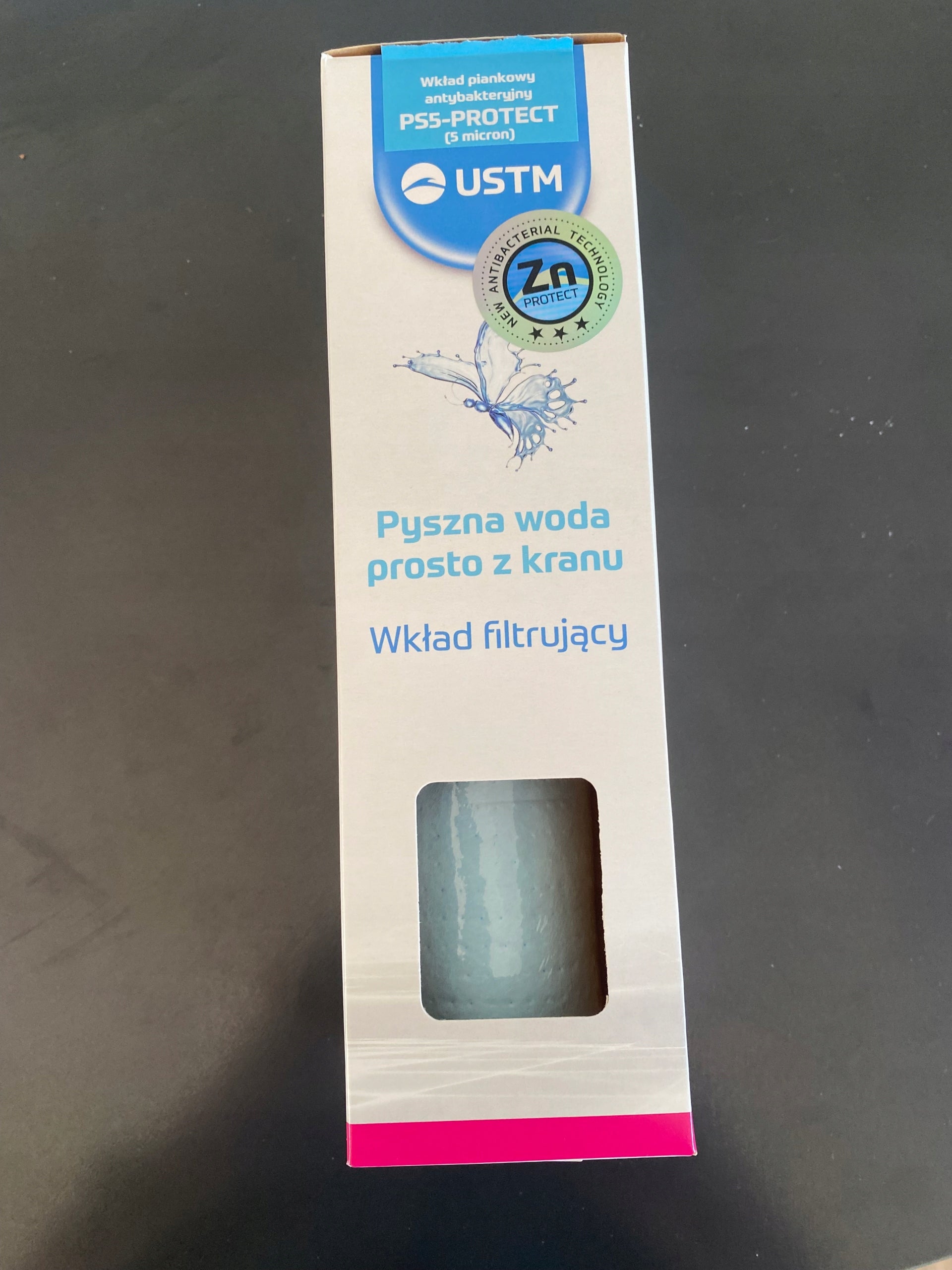 Foam cartridge 5 micron 10" ANTIBACTERIAL PS5 PROTECT iw265 Brand UST-M